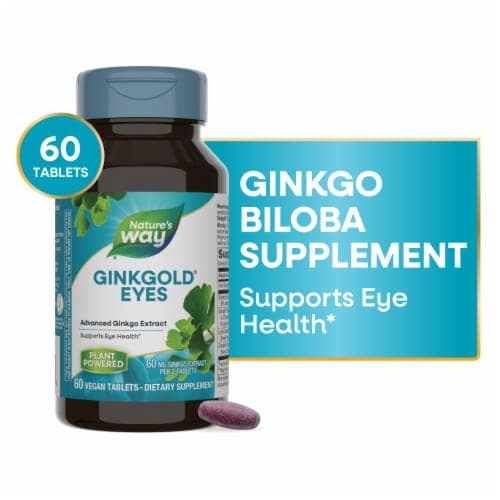 Natures'S Way Ginkgold Eyes For Visual Function