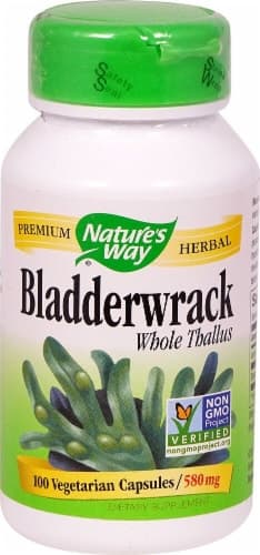 Nature'S Way Bladderwrack Vegetarian Capsules