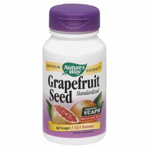 Nature'S Way Grapefruit Seed Standardized Vegetarian Vcaps Broad Spectrum