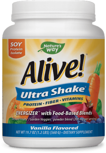Nature'S Way Alive! Vanilla Ultra-Shake Powder