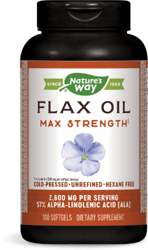 Nature'S Way Efa Flax Oil High Potency Softgels