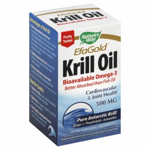 Nature'S Way Efa Gold Krill Oil Softgels