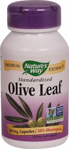 Nature'S Way Standardized Olive Leaf Vegitarian Capsules