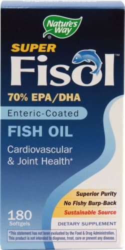 Nature'S Way  Super Fisol Fish Oil