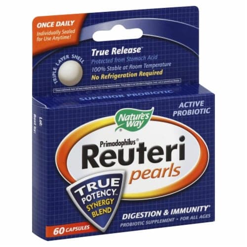 Nature'S Way Primadophilus Reuteri Pearls Capsules