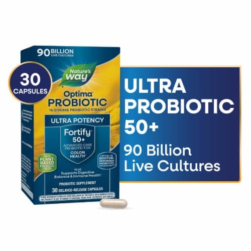 Nature'S Way Fortify Optima Age 50+ Advanced Care Probiotic