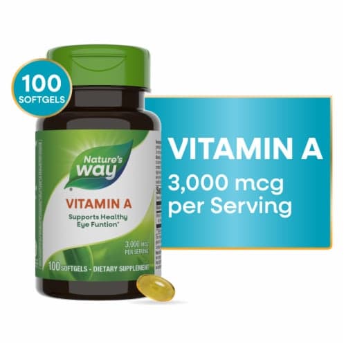 Nature'S Way Vitamin A Softgels 10000Iu