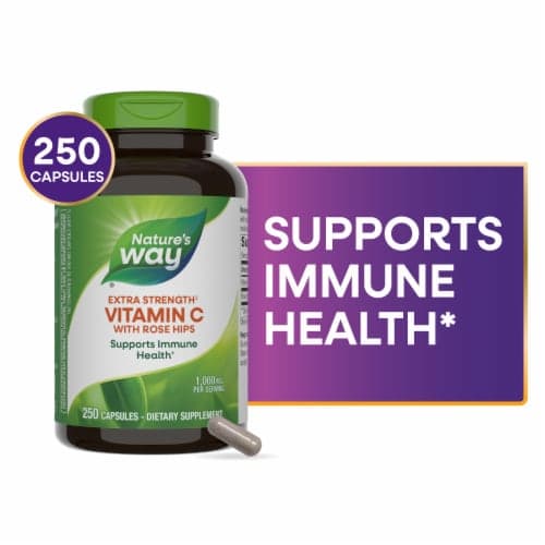Nature'S Way Vitamin C Extra Strength Capsules