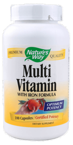 Nature'S Way Multi Vitamin With Iron Capsules