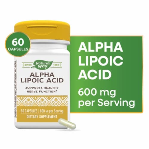 Nature'S Way Alpha Lipoic Acid + Rosemary Capsules