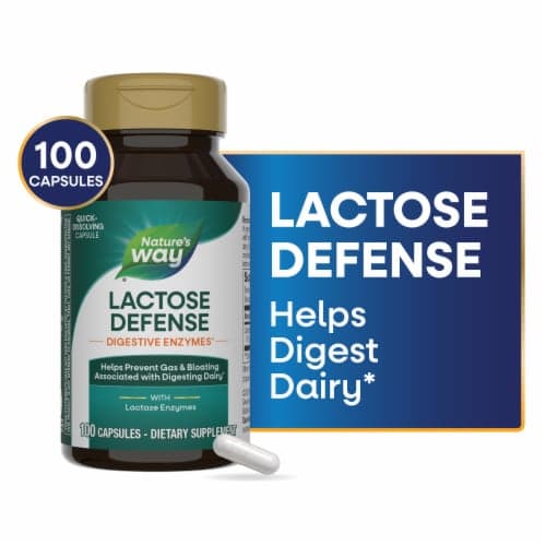 Nature'S Way Lactase Formula Enzyme Active Capsules