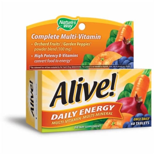 Nature'S Way  Alive! Daily Energy With Iron