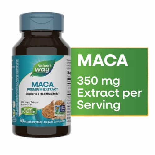 Nature'S Way Maca Tonic For Stamina Capsules