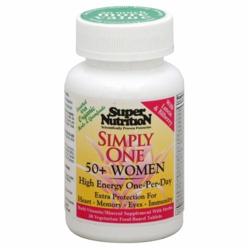 Super Nutrition Simply One Women'S Plus50 Triple Power