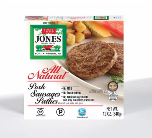 Jones Dairy Farm All Natural Pork Sausage Patties