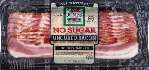 Jones No Sugar Hickory Smoked Uncured Bacon