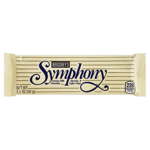 Symphony Milk Chocolate With Almonds & Toffee Bar