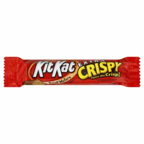 Kit Kat Extra Crispy Wafer Bar. Wrapper