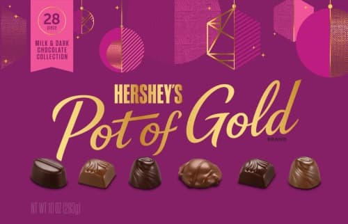 Hershey'S Pot Of Gold Collection Milk & Dark Chocolates Chocolates