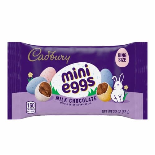 Cadbury Mini Eggs Milk Chocolate With Crisp Shell Easter Candy King Size