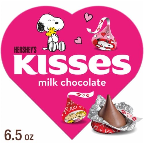 Hershey'S Kisses Milk Chocolate Snoopy And Friends Valentine Candy Gift