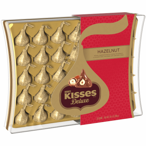 Hershey'S Kisses Chocolate, Deluxe, Hazelnut