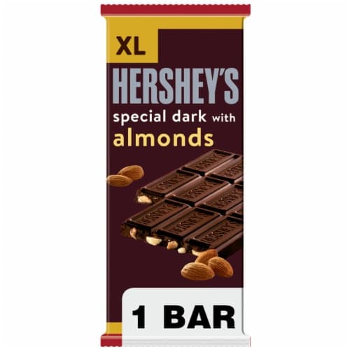 Hershey's Special Dark Mildly Sweet Chocolate With Almonds