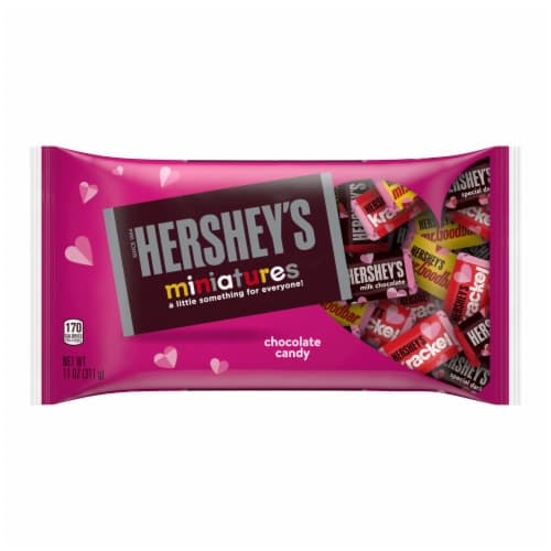 Hersheys Chocolate Candies, Miniatures, Bee Mine