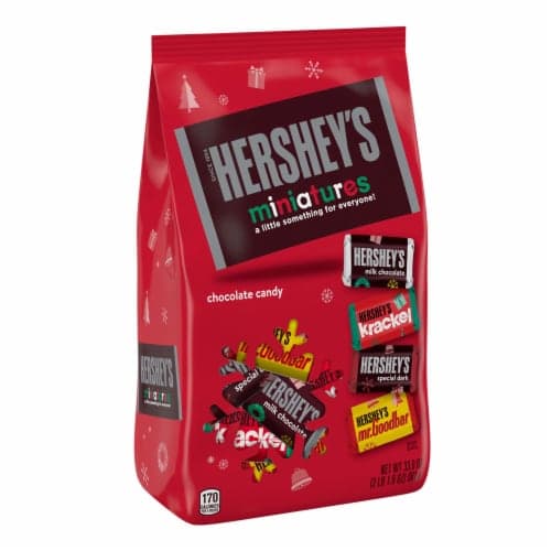 Hershey'S Miniatures Christmas Chocolate Candy Bars