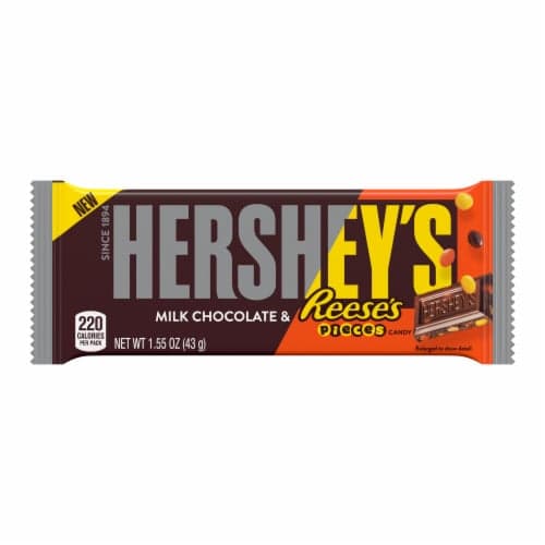 Hershey'S - Milk Choc W Pieces Std Bar