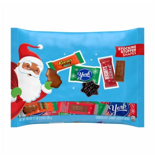 Hershey'S Reese'S And York Assorted Milk And Dark Chocolate Christmas Candy Variety Bag
