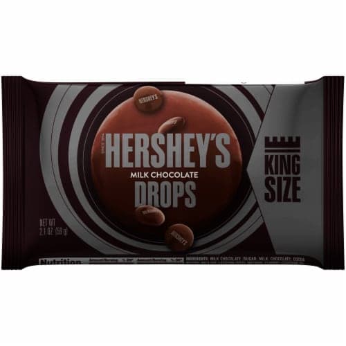 Hersheys Drops Milk Chocolate, King Size