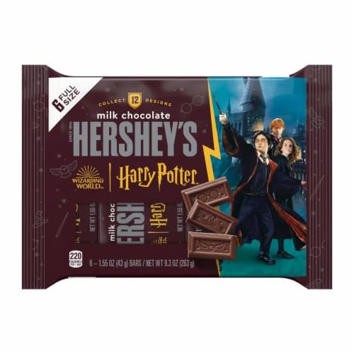 Hersheys Milk Chocolate Harry Potter Limited Edition Full Size Candy Bars