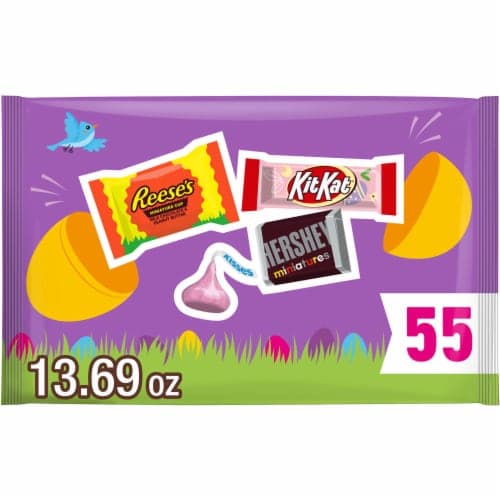 Hershey'S Kit Kat And Reese'S Assorted Chocolate Easter Candy Bag