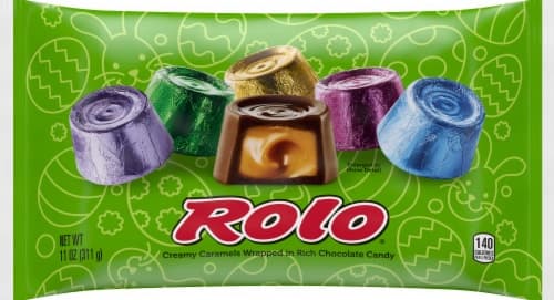 Rolo Candy, Creamy Caramels Wrapped In Rich Chocolate