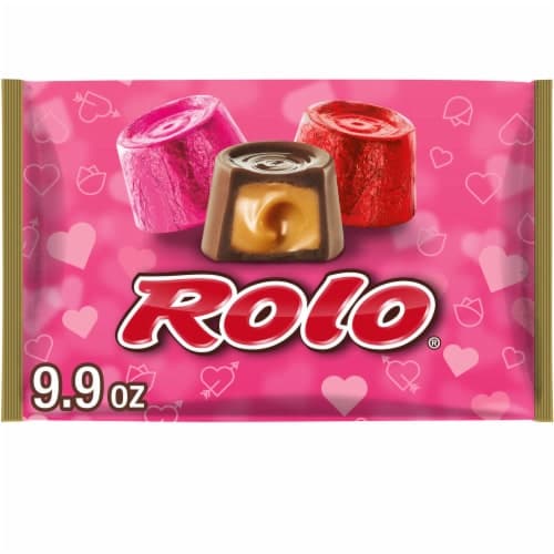 Rolo Rich Chocolate Caramels Valentine Candy Bag