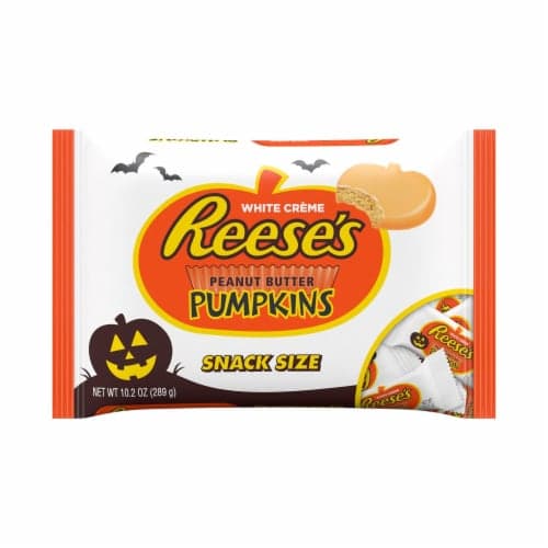 Reese'S White Creme Peanut Butter Pumpkins, Snack Size