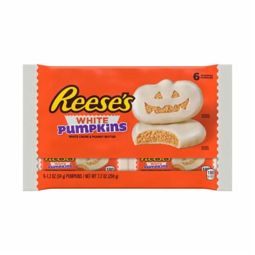 Reese'S White Creme Peanut Butter Pumpkins, Halloween