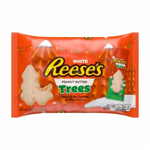 Reese'S Peanut Butter White Trees, Candy Holiday Bag