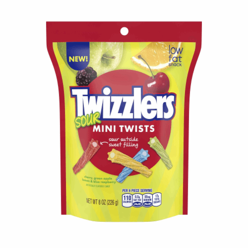 Twizzler Sour Mini Twists Pouch