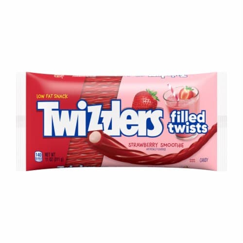 Twizzlers Twists Strawberry Smoothie Filled Candy