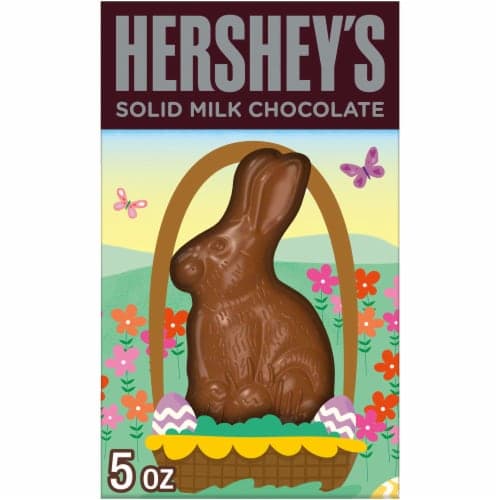 Hersheys Solid Milk Chocolate Bunny Easter Candy Gift