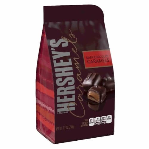 Hershey'S Caramels In Dark Chocolate Stand-Up Bag