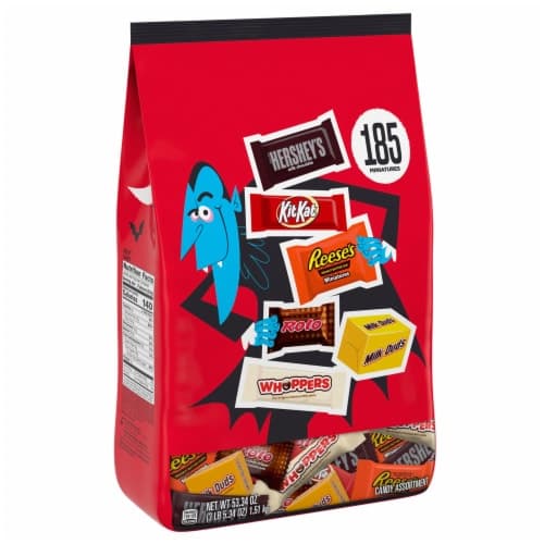 Hershey Assorted Chocolate Flavors Bite Size Halloween Candy