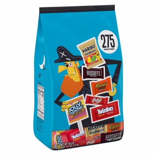 Hershey Assorted Milk Chocolate And Fruit Flavors Bite Size Halloween Candy