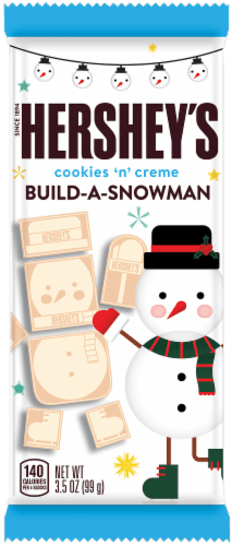 Hershey'S Build-A-Snowman Cookies 'N' Creme Candy, Bar