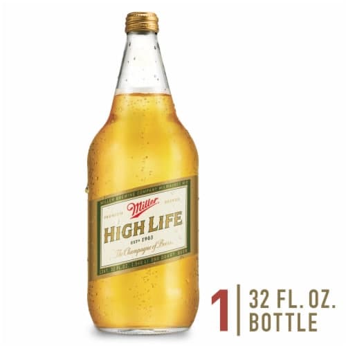 Miller High Life Beer American Style Lager 4.6% Abv