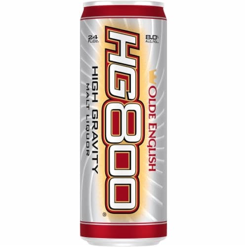 Olde English High Gravity 800 Malt Liquor, Oz. Can, 8% Abv