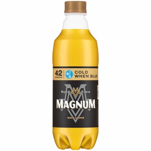 Magnum Malt Liquor, Oz. Plastic Bottle, 5.6% Abv