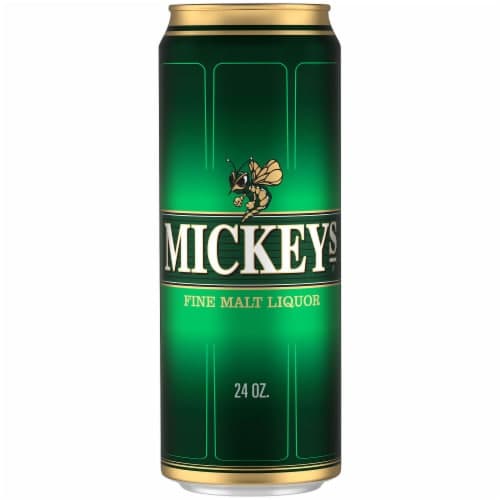 Mickeys Fine Malt Liquor Ale Beer Single